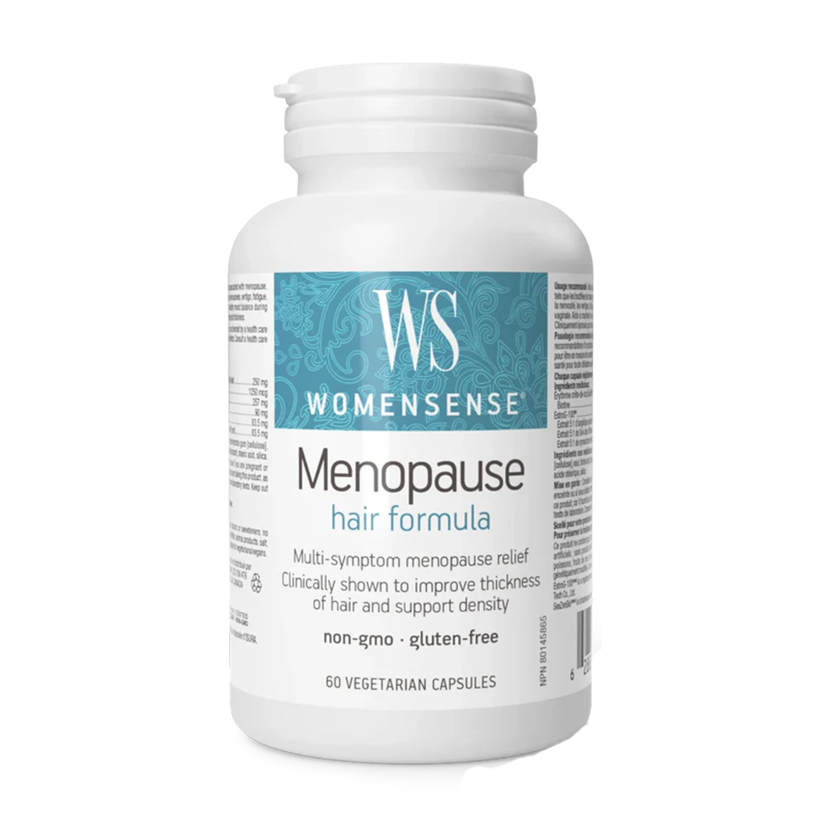 WomenSense | Menopause Hair Formula 60 Veggie Capsules