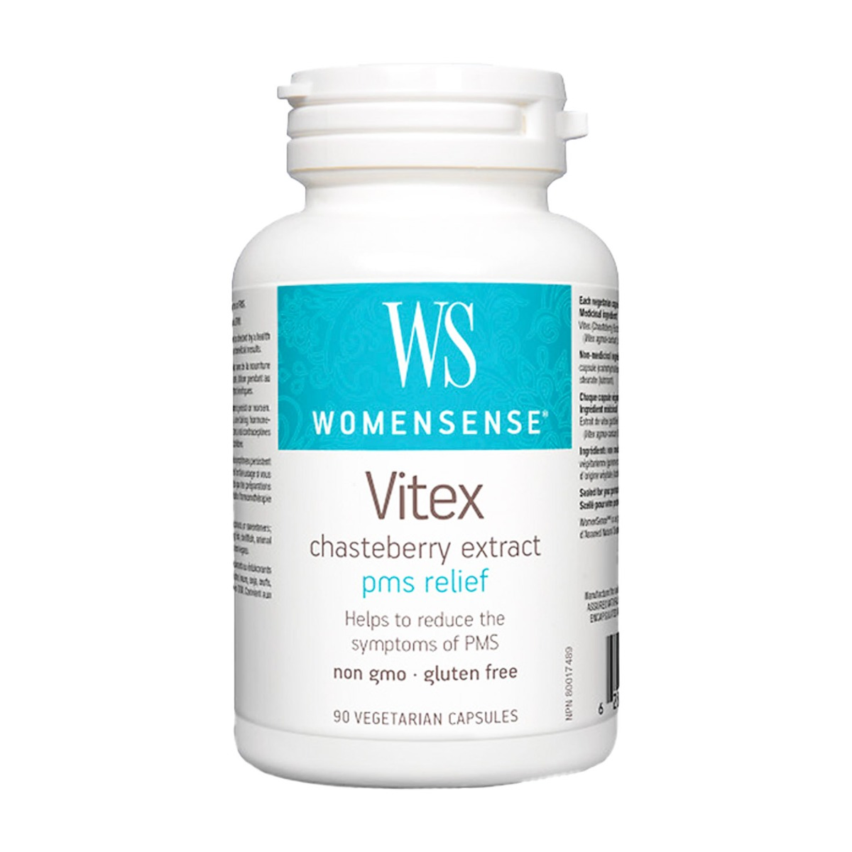 WomenSense | Vitex Chasteberry Extract 80mg Vegetarian Capsules