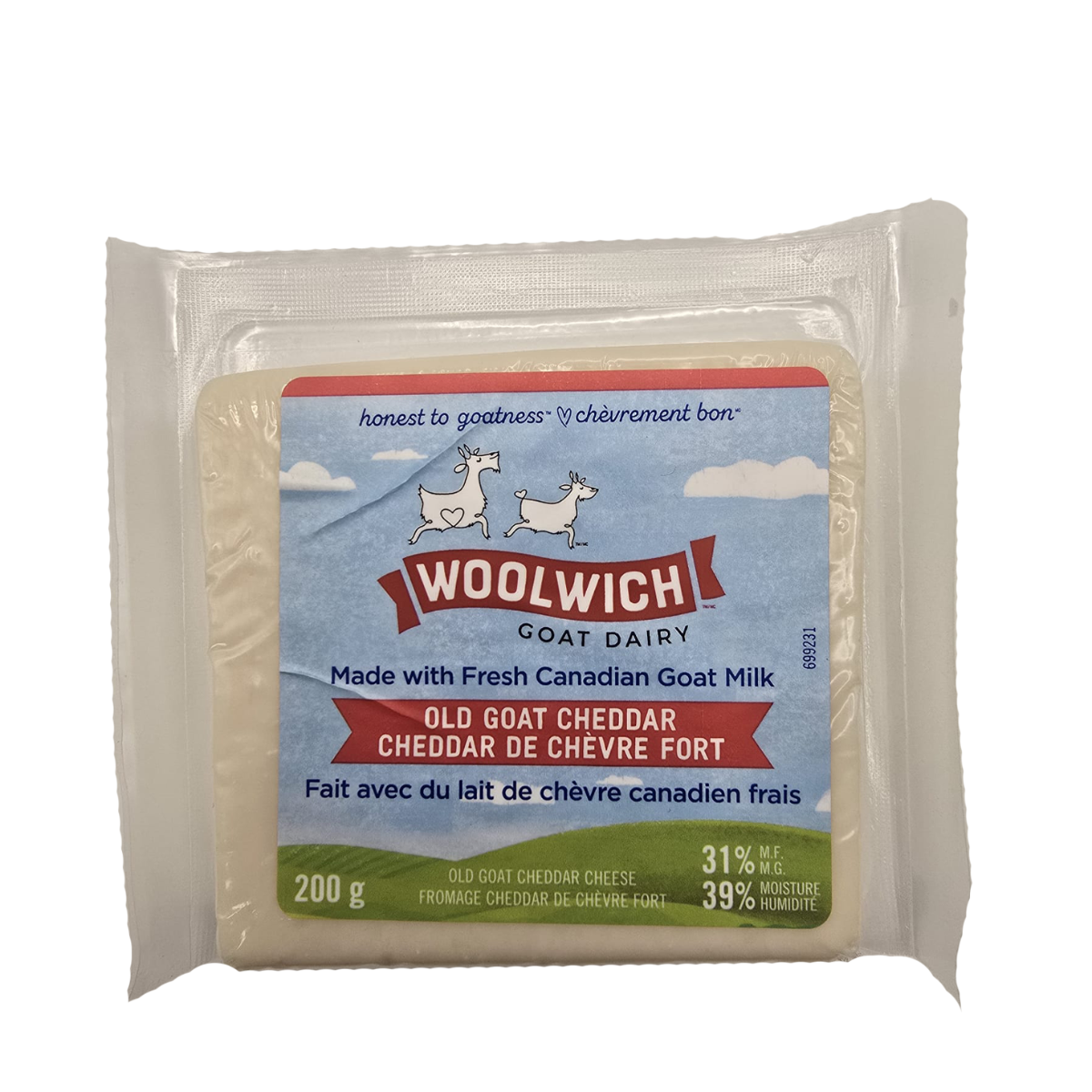 Woolwich Dairy | Old Goat Cheddar Cheese 200g