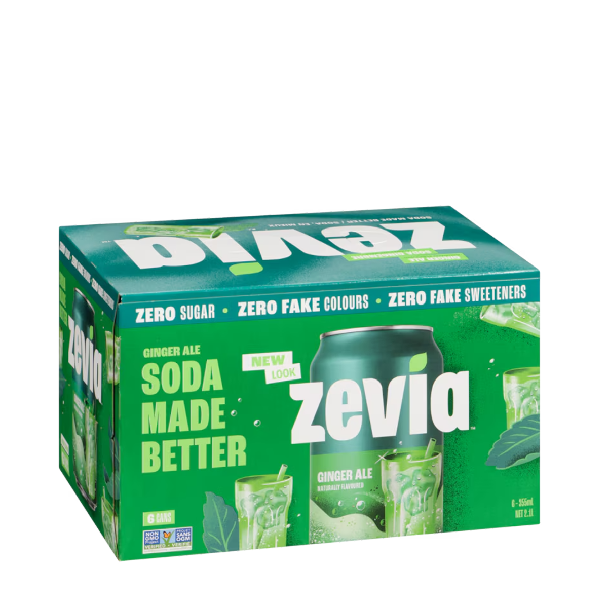 Zevia | Ginger Ale Case