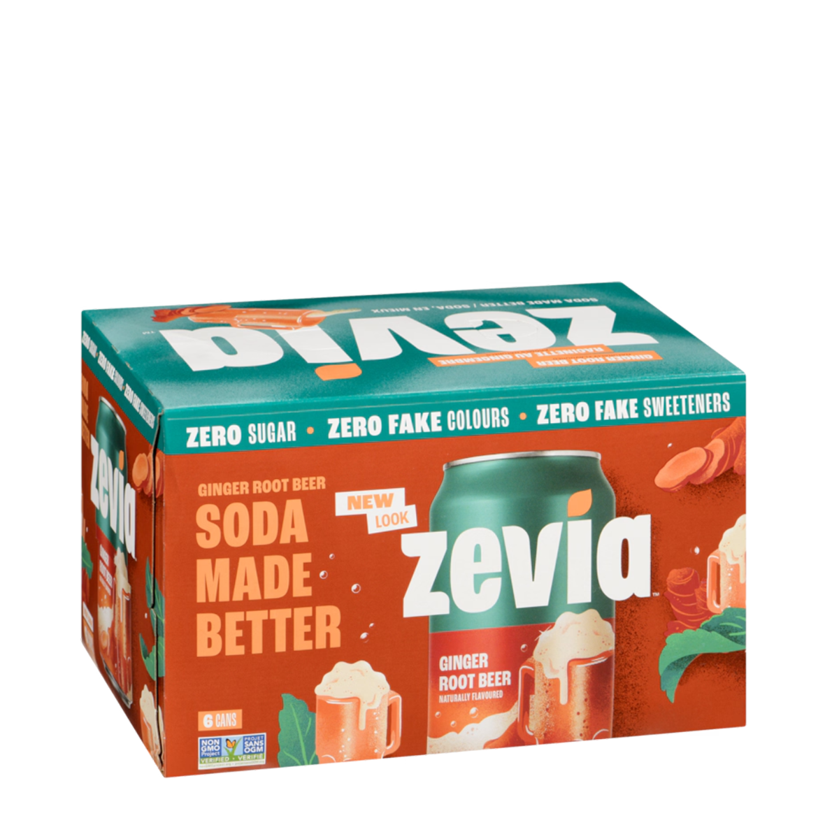 Zevia | Ginger Root Beer Case