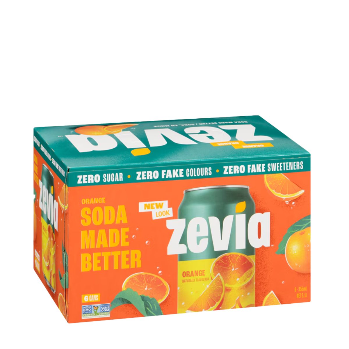 Zevia | Orange Soda Case