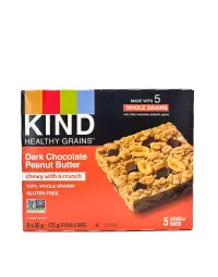 Kind | Healthy Grains Dark Chocolate Peanut Butter Bars 5x35g