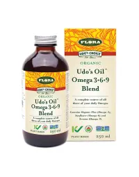 Flora | Organic Udos Oil Omega 3+6+9 Blend - 250mL