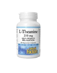 Natural Factors | L-Theanine 250mg Vegetarian Capsules