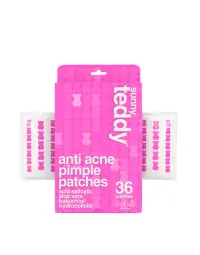 Sunny Teddy | Anti Acne Patches Pink Teddies 36-Count